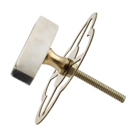 Grey And White Stone Knobs